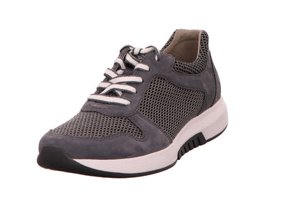 Gabor Comfort damessneakers in grijs-gecombineerd