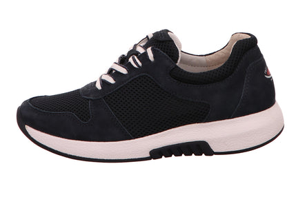 Gabor Comfort damessneakers in donkerblauw