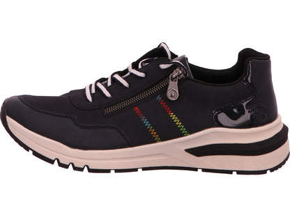 Rieker Damen Sneaker  in blau-kombiniert