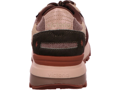 Victoria Damen Sneaker  in braun-bunt-kombiniert