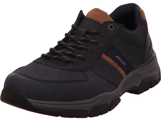 Rieker Herren Sneaker  in blau-bunt-kombiniert