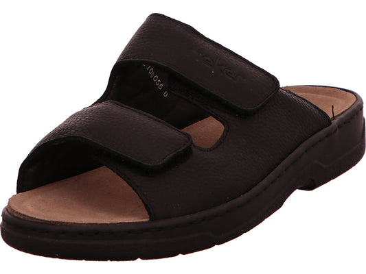Rieker Herren Pantolette  in schwarz