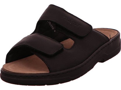 Rieker Herren Pantolette  in schwarz