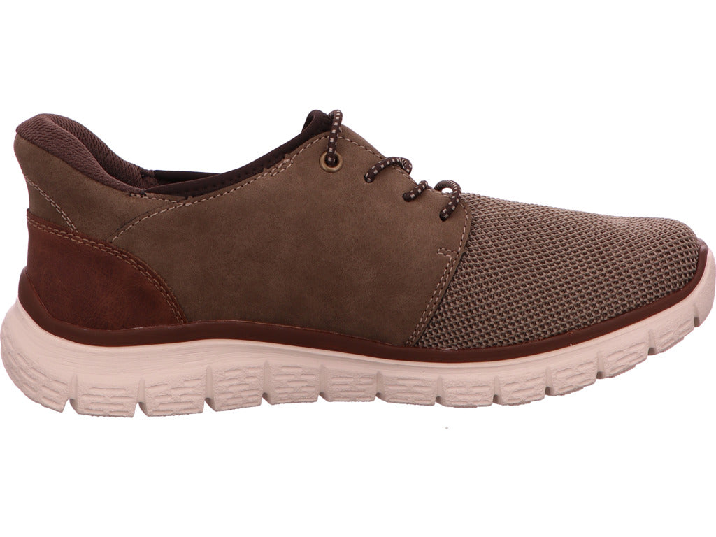 Rieker Herren Sneaker  in braun-kombiniert