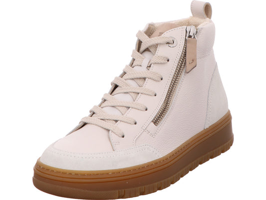 Paul Green Damen Stiefel  in weiß-bunt-kombiniert