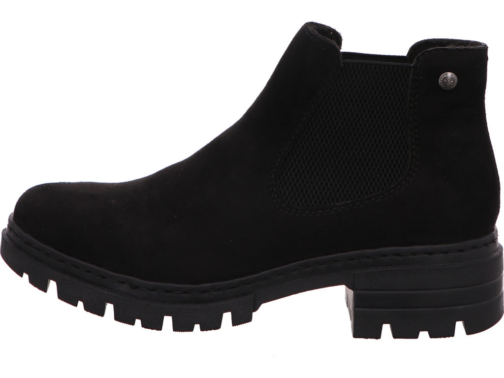Rieker Damen Stiefel  in schwarz