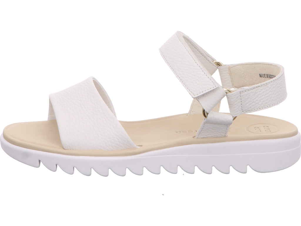 Paul Green Damen Sandalette  in weiß