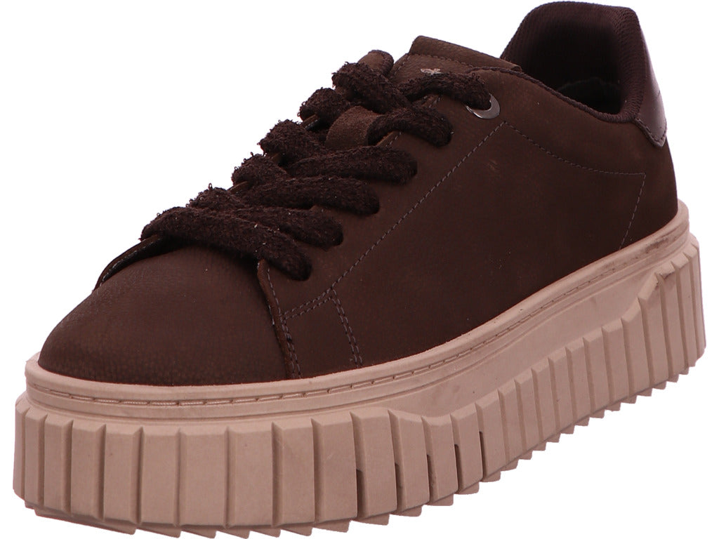 Tamaris Damen Sneaker  in dunkelbraun