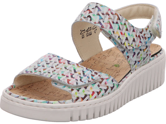 Waldläufer Damen Sandalette H-Willow in multicolour