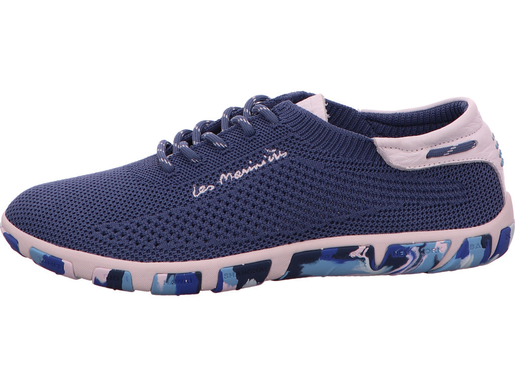 TBS Damen Sneaker Jazaria in blau-bunt-kombiniert