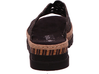 Rieker Damen Pantolette  in dunkelbraun