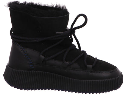 Palpa Damen Stiefel  in schwarz-bunt-kombiniert