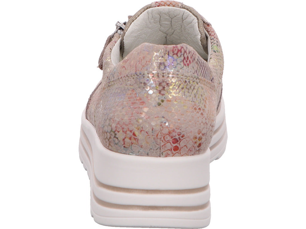 Waldläufer Damen Schnürschuh H-Lana in multicolour