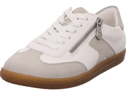 Rieker Damen Sneaker  in grau-bunt-kombiniert