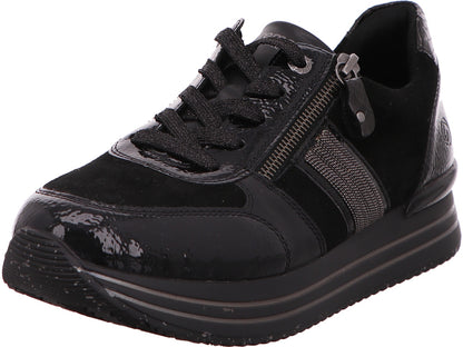 Remonte Damen Sneaker  in schwarz-kombiniert