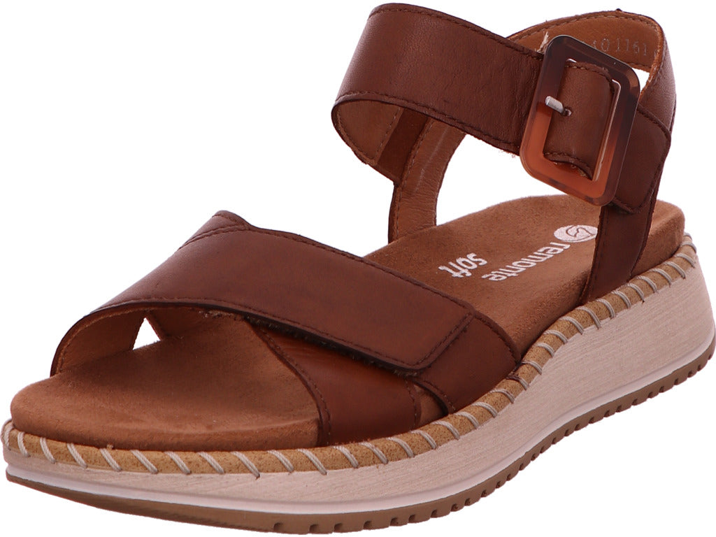 Remonte Damen Sandalette  in dunkelbraun