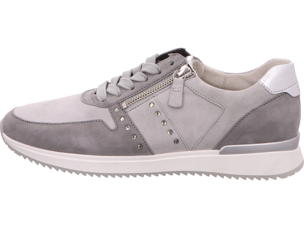 Gabor Damen Sneaker  in grau-kombiniert