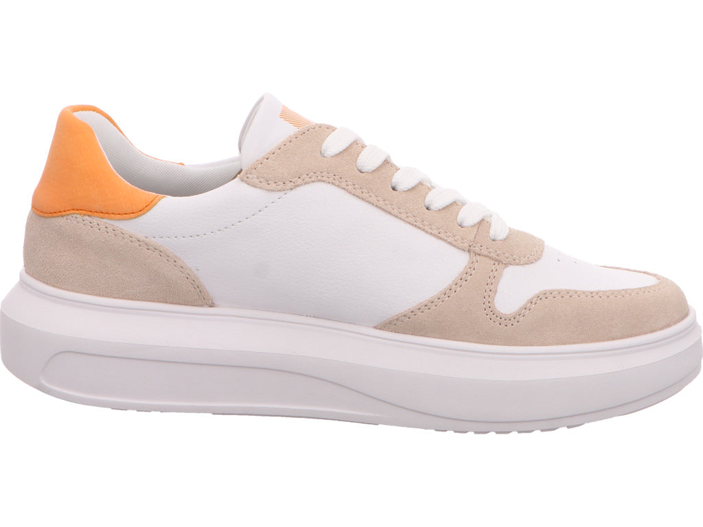 Rieker Damen Sneaker Revolution in weiß-bunt-kombiniert