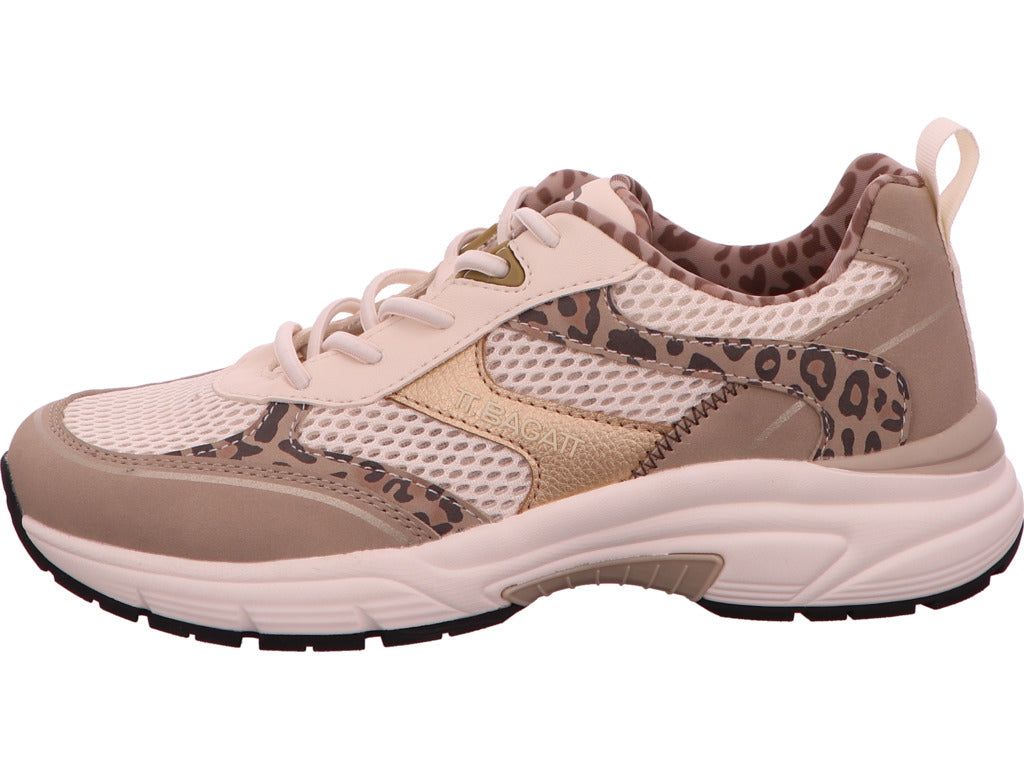 Bagatt Damen Sneaker  in beige-bunt-kombiniert