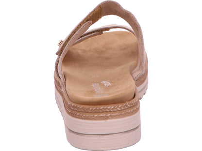Remonte Damen Pantolette  in hellbeige