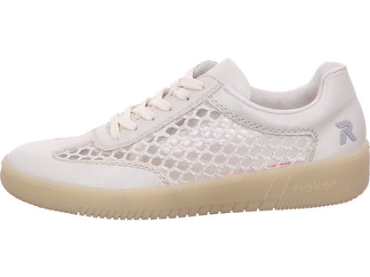 Rieker Damen Sneaker  in weiß-bunt-kombiniert