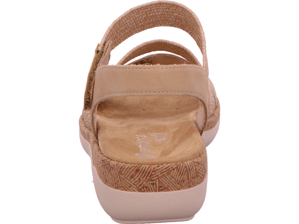 Remonte Damen Sandalette  in beige-kombiniert