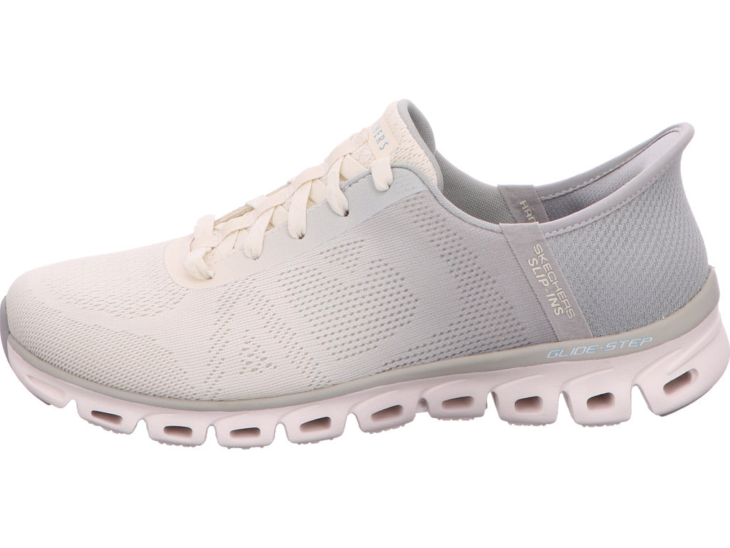 Skechers Damen Sneaker Slip In - Glide-Step Excite in hellgrau