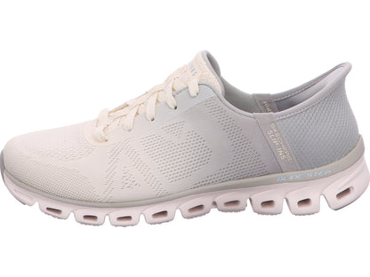 Skechers Damen Sneaker Slip In - Glide-Step Excite in hellgrau