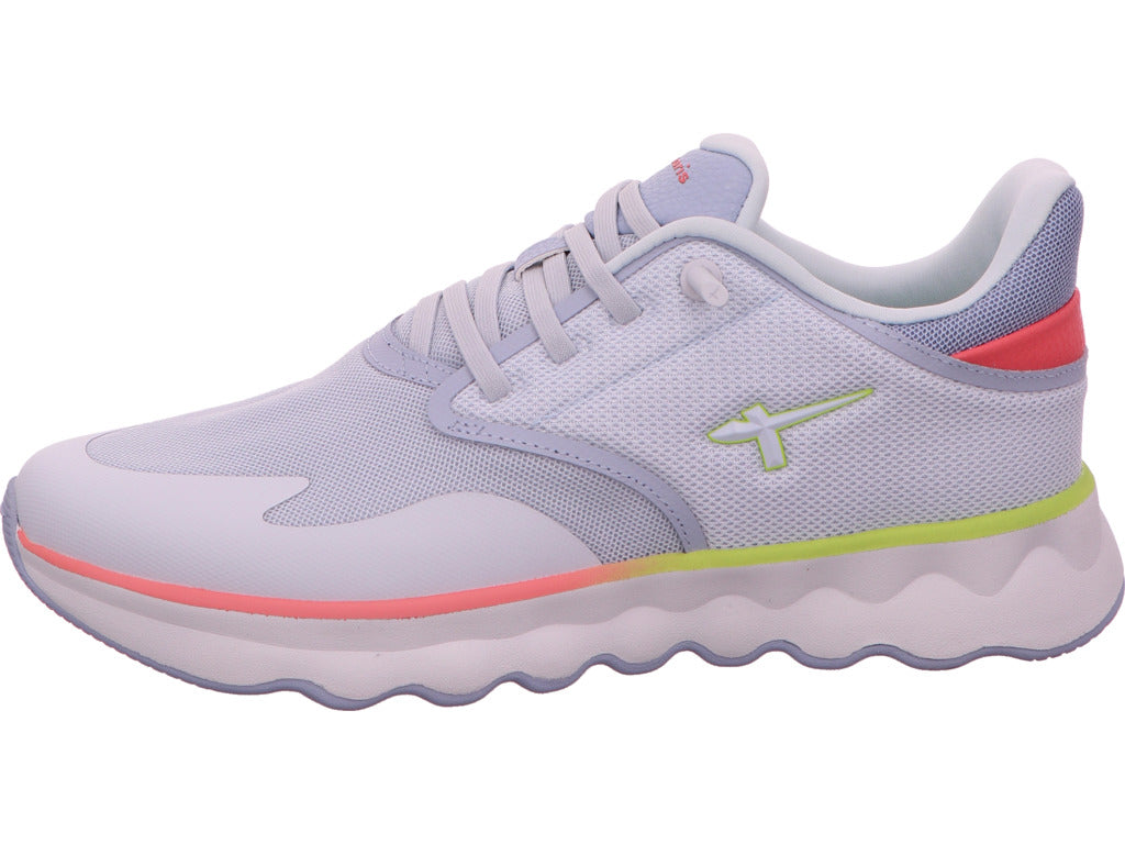 Tamaris Damen Sneaker  in blau-bunt-kombiniert