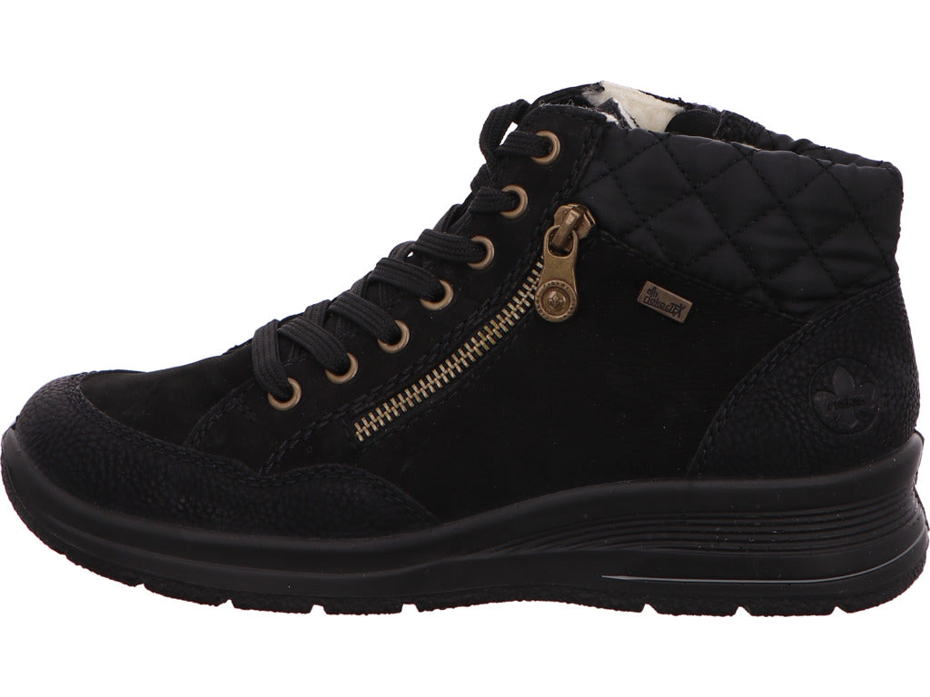 Rieker Damen Stiefel  in schwarz