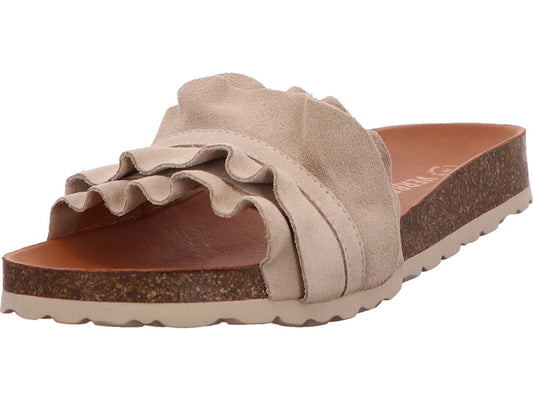 Fun Verbenas Damen Pantolette  in weiß