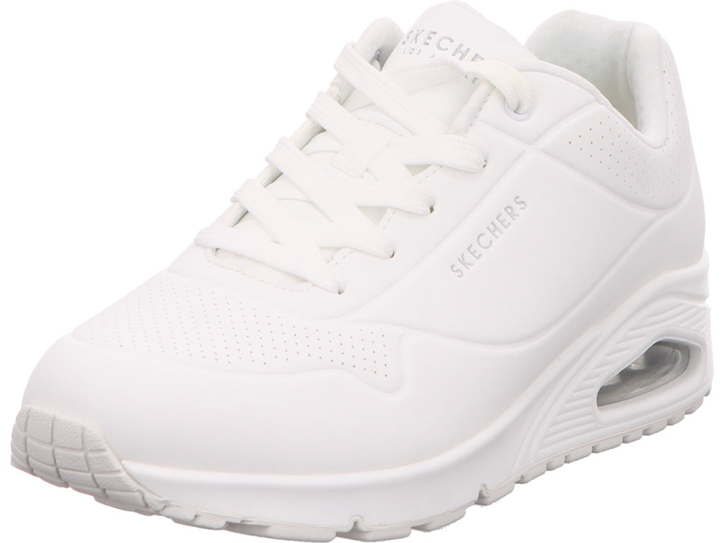 Skechers Damen Sneaker Uno-Stand On Air in weiß