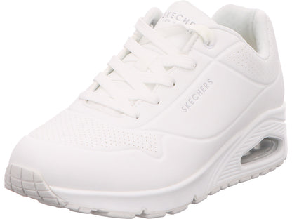 Skechers Damen Sneaker Uno-Stand On Air in weiß