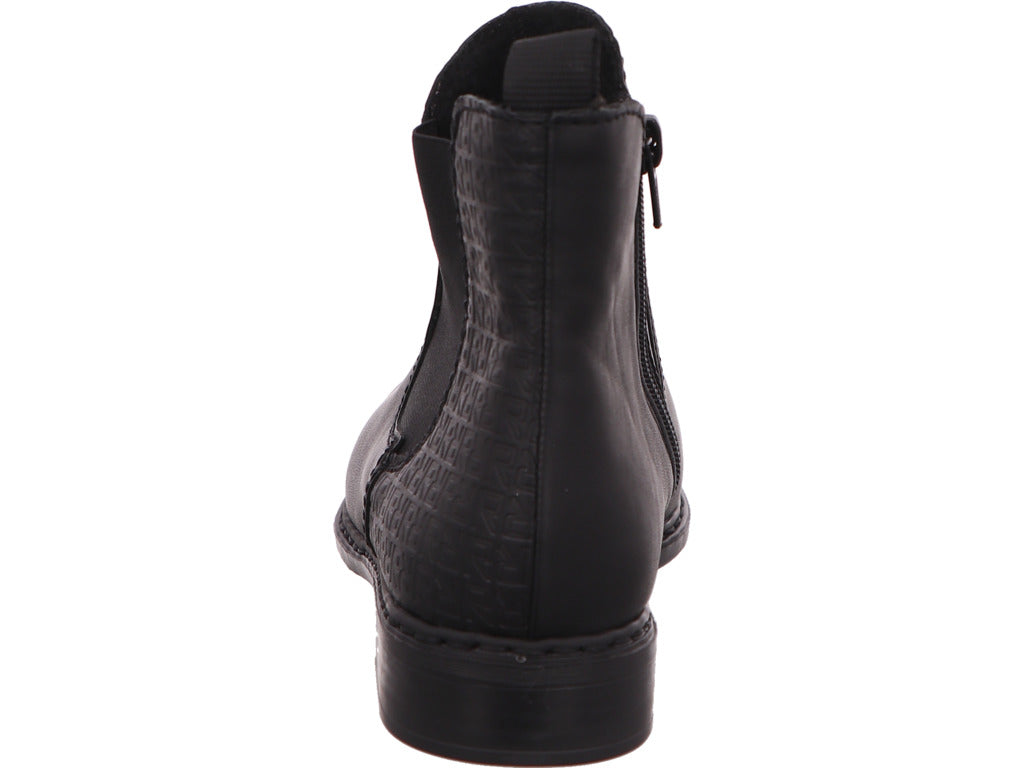 Rieker Damen Stiefel  in schwarz