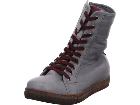 Andrea Conti Damen Stiefel  in grau-bunt-kombiniert