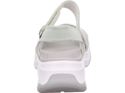 Rieker Damen Sandalette  in grün-bunt-kombiniert