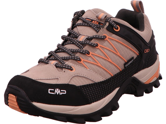 CMP Damen Wanderschuh Rigel Low in beige-bunt-kombiniert
