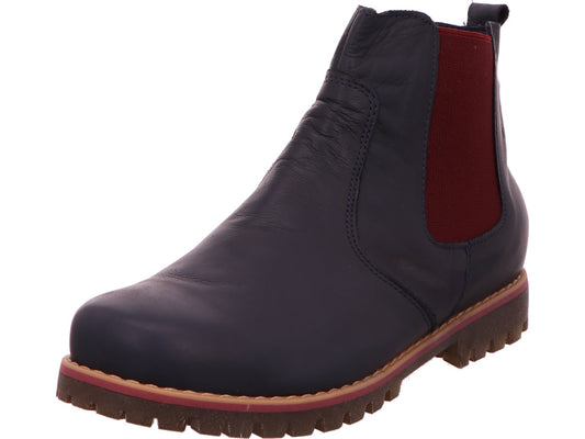 Andrea Conti Damen Stiefel  in blau-bunt-kombiniert