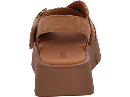 Gabor Damen Sandalette  in hellbraun