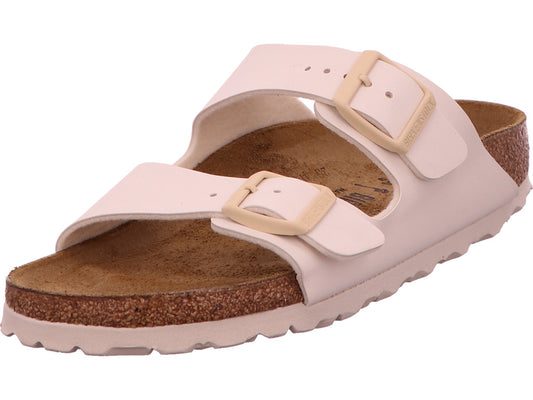 Birkenstock Damen Pantolette Arizona in hellbeige