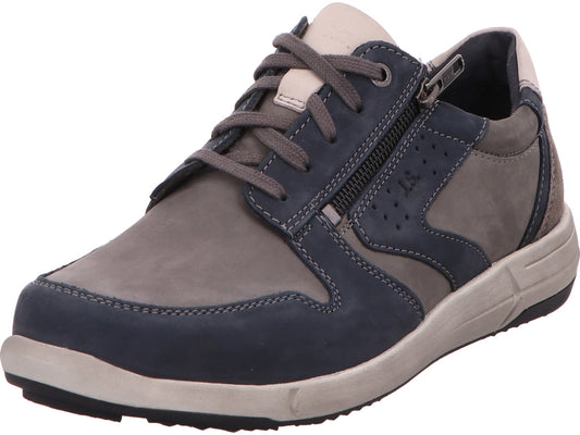 Josef Seibel Herren Halbschuh Enrico 20 in grau-bunt-kombiniert