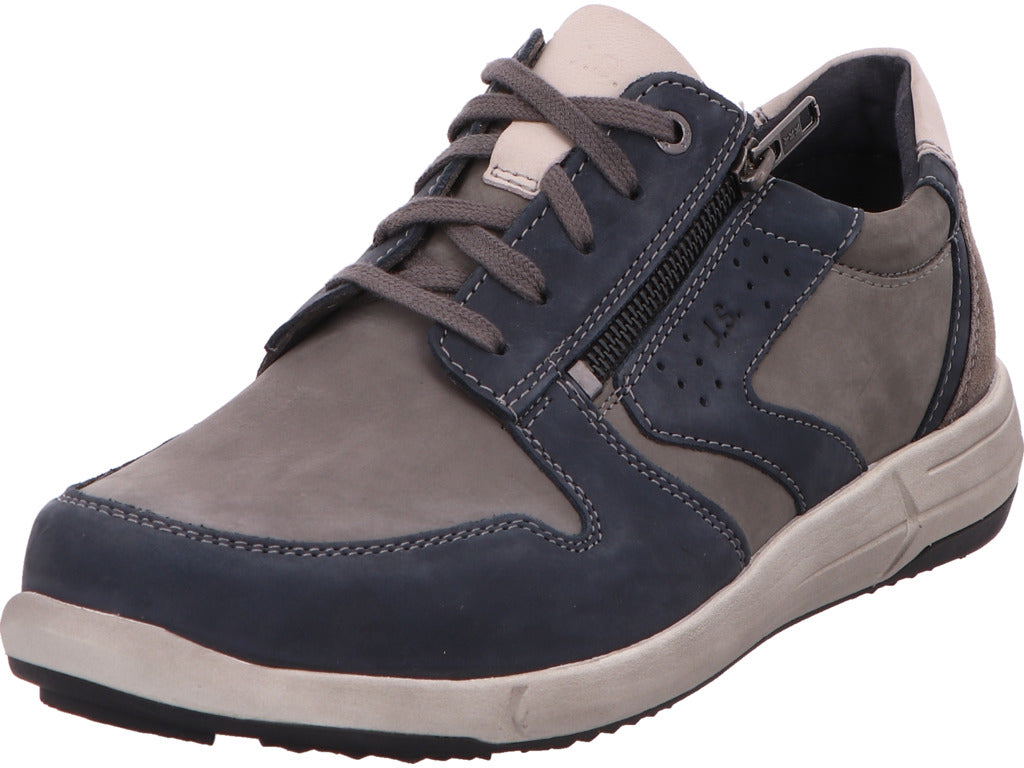 Josef Seibel Herren Halbschuh Enrico 20 in grau-bunt-kombiniert