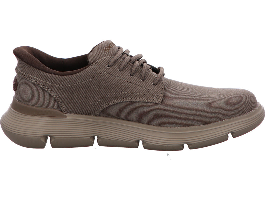 Skechers Herren Slipper Slip In - Garza - Clive in taupe