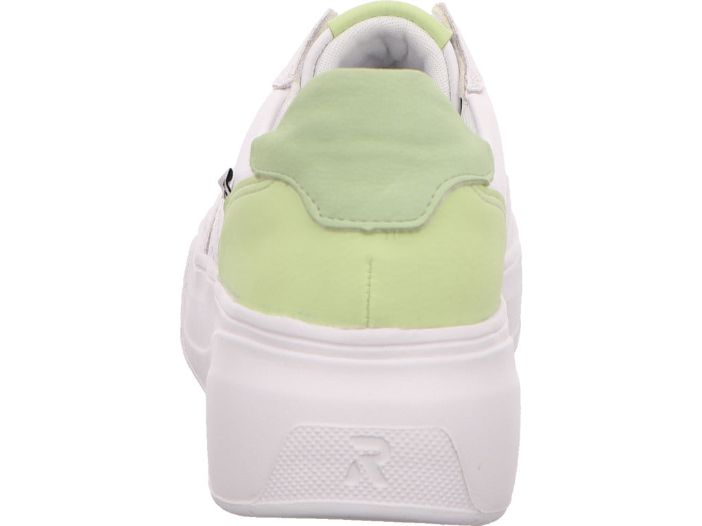 Rieker Damen Sneaker Evolution in weiß-bunt-kombiniert