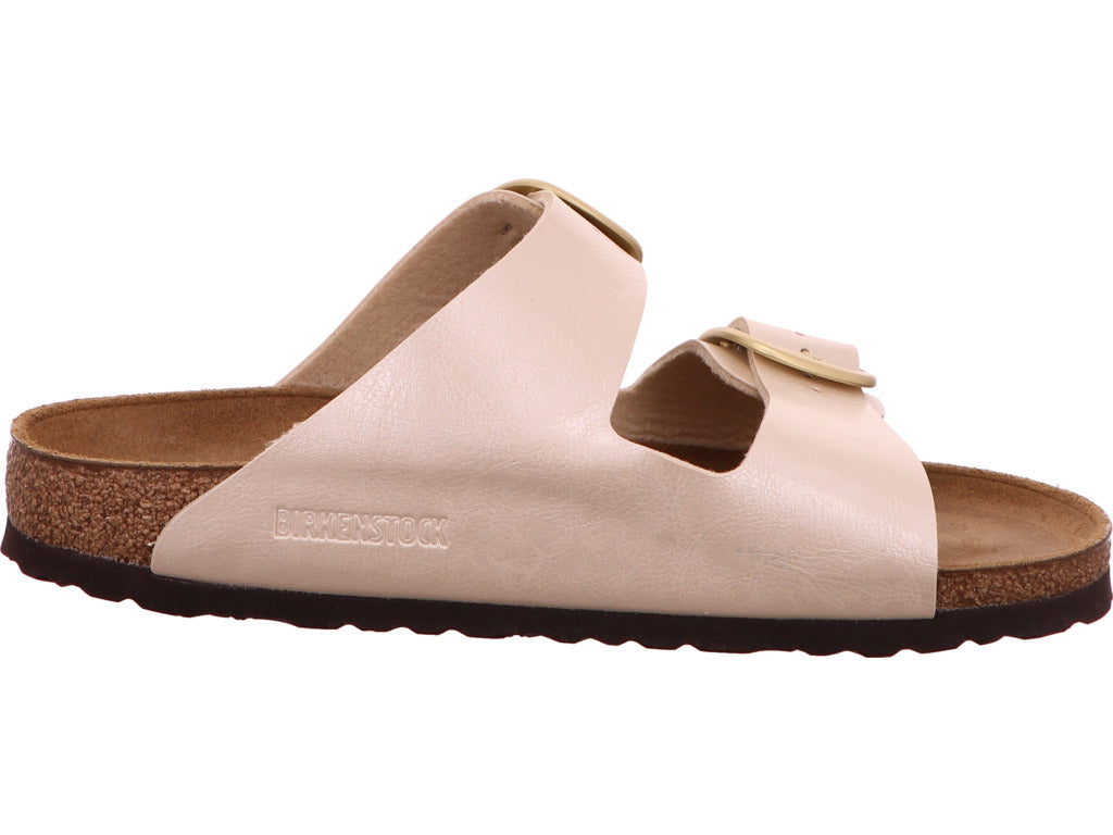 Birkenstock Damen Pantolette Arizona Big Buckle in hellbeige