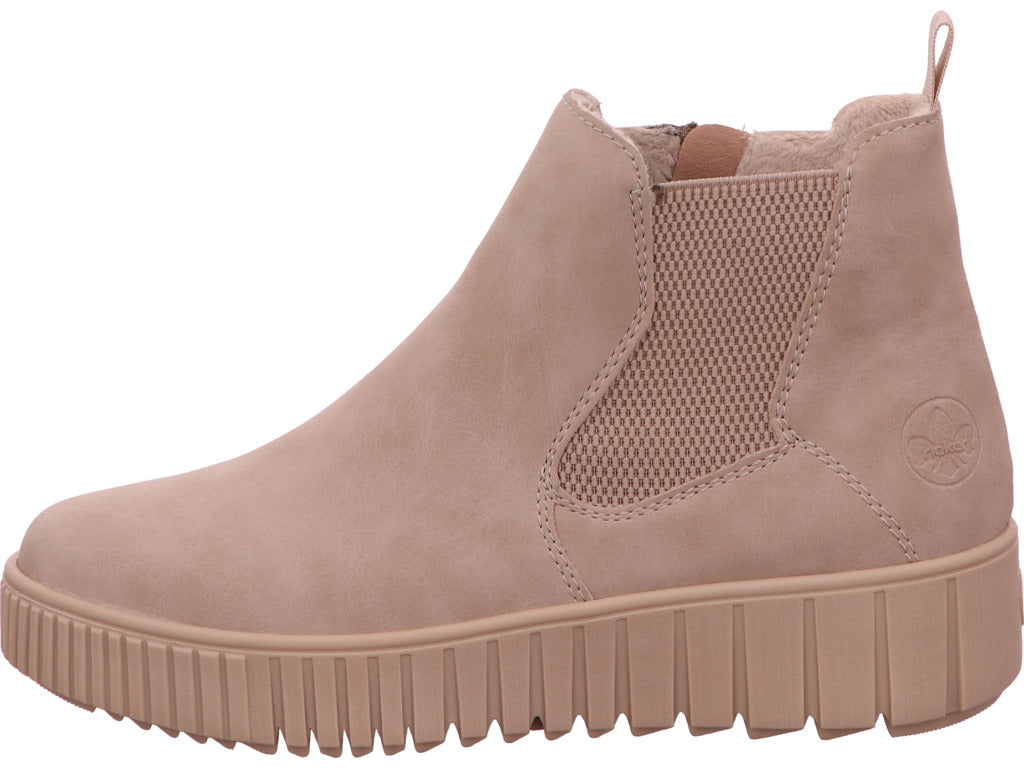 Rieker Damen Stiefel  in beige