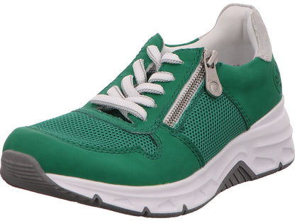 Rieker Damen Sneaker  in grün-bunt-kombiniert
