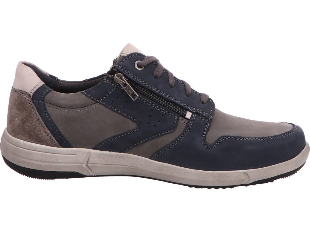 Josef Seibel Herren Halbschuh Enrico 20 in grau-bunt-kombiniert