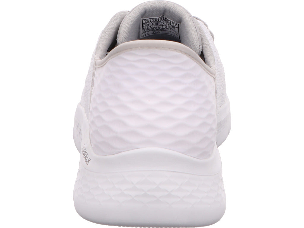 Skechers Herren Slipper Flex-New World in weiß-bunt-kombiniert