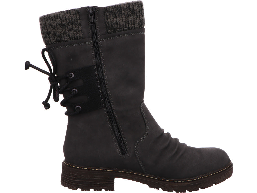 Rieker Damen Stiefel  in dunkelgrau